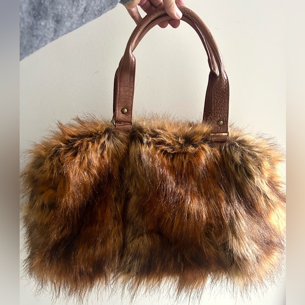 Fur purse and boot toppers 🔥